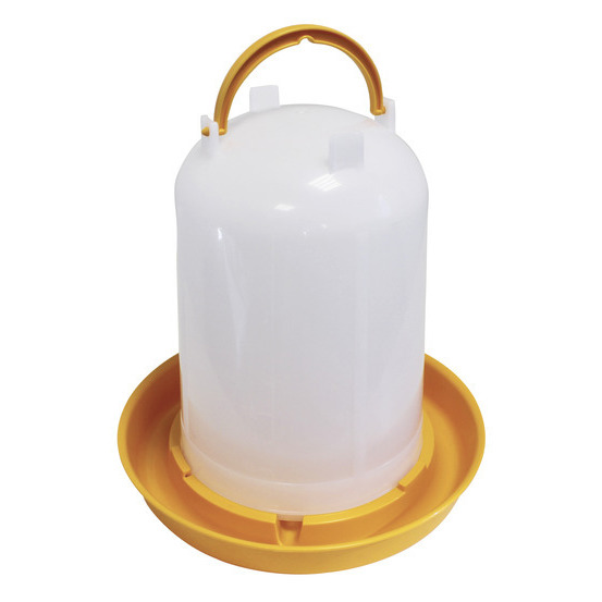 Abreuvoir pour volailles à baïonnette 5 litres, orange