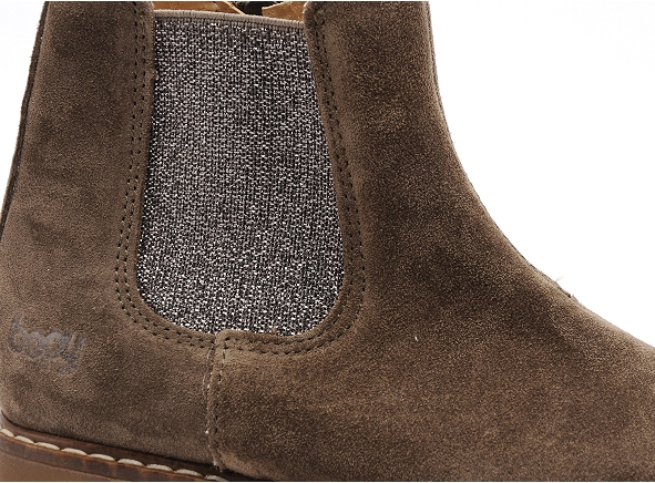 Bopy boots bottine enfant seven marron