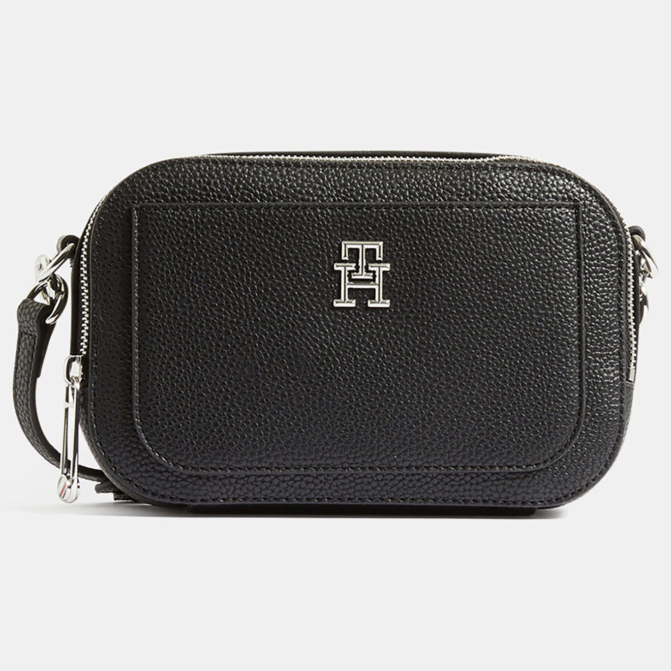 Tommy Hilfiger Sac bandoulière camera Emblem noir - 13x23x6 cm