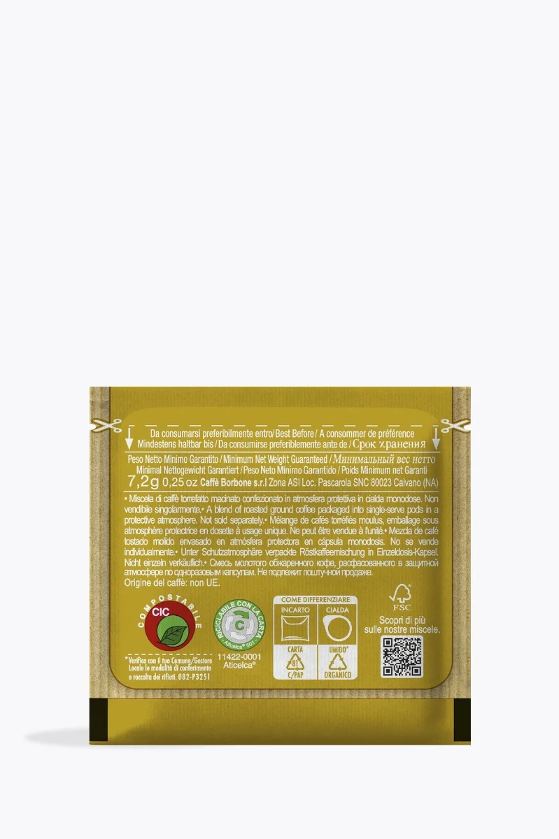 Caffè Borbone Miscela Oro 150 E.S.E. Pads