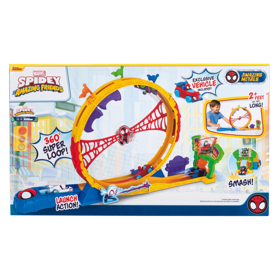 Spidey - Amazing Metals Super Loop Track Set