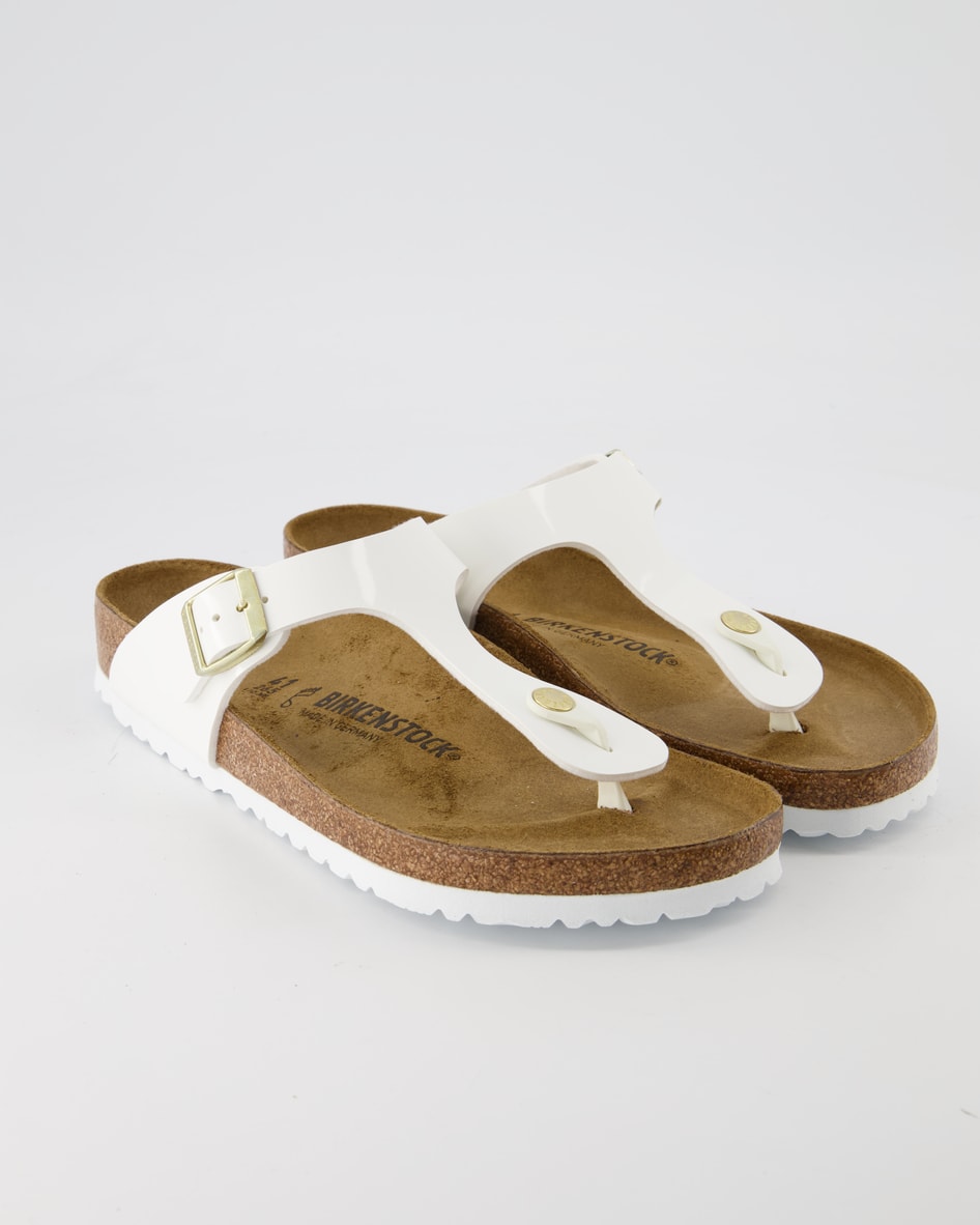 Birkenstock Gizeh Zehentrenner in Weiß