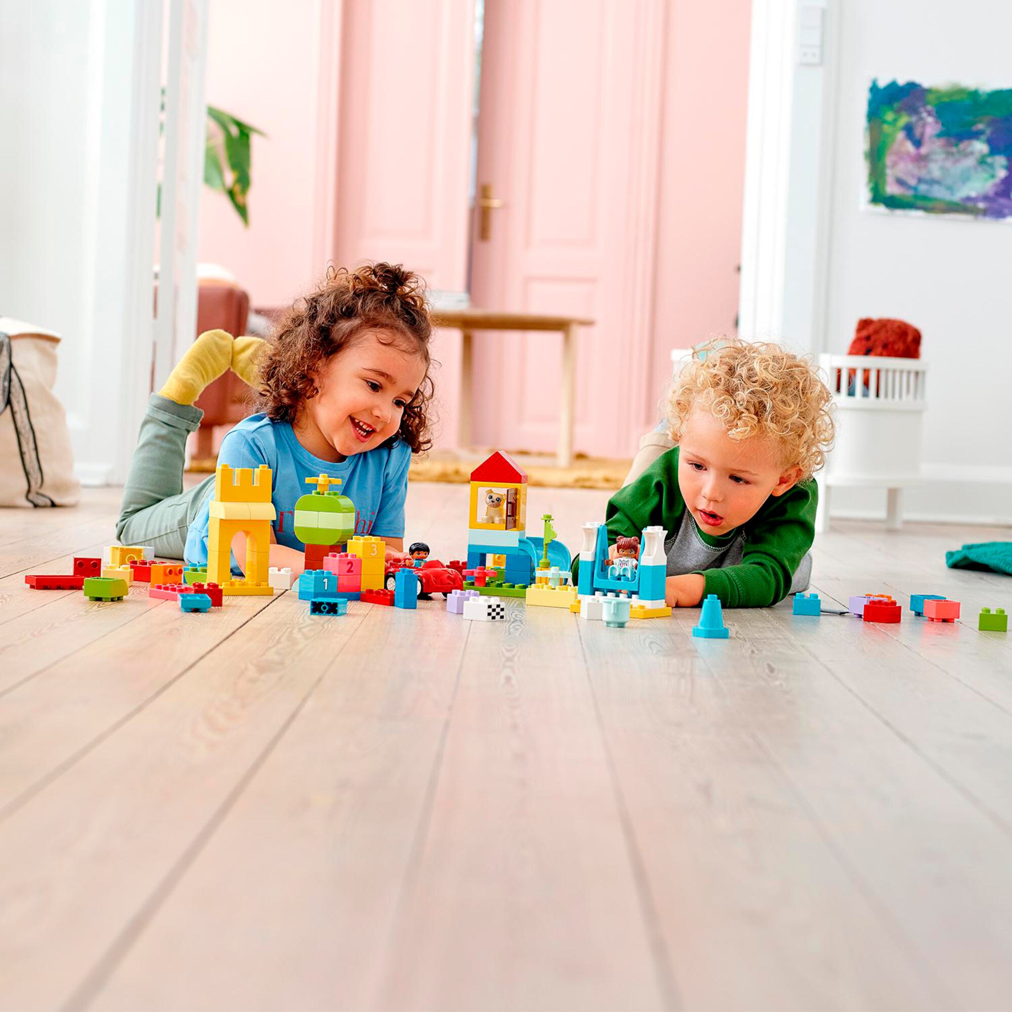 LEGO Konstruktionsspielzeug DUPLO Deluxe Steinebox