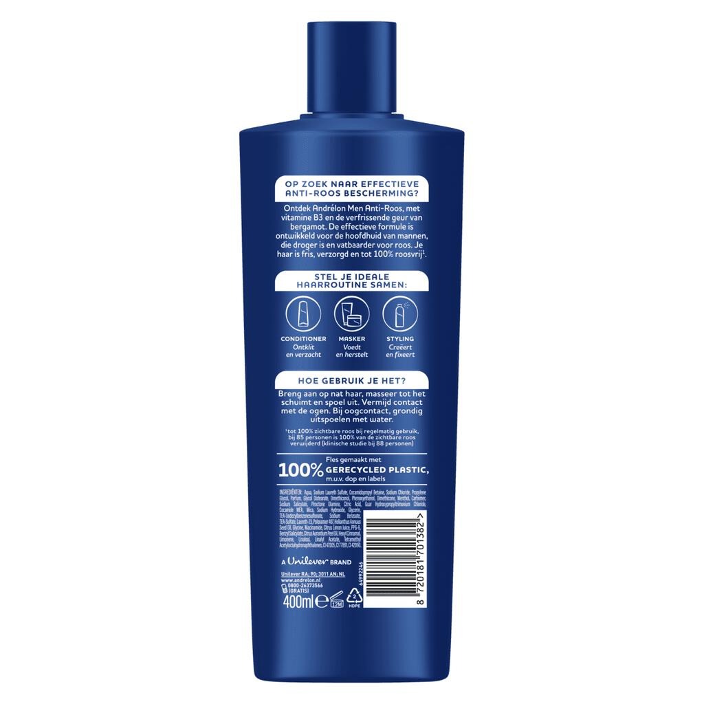 Andrelon Men Shampoo Anti Roos (400 ml)