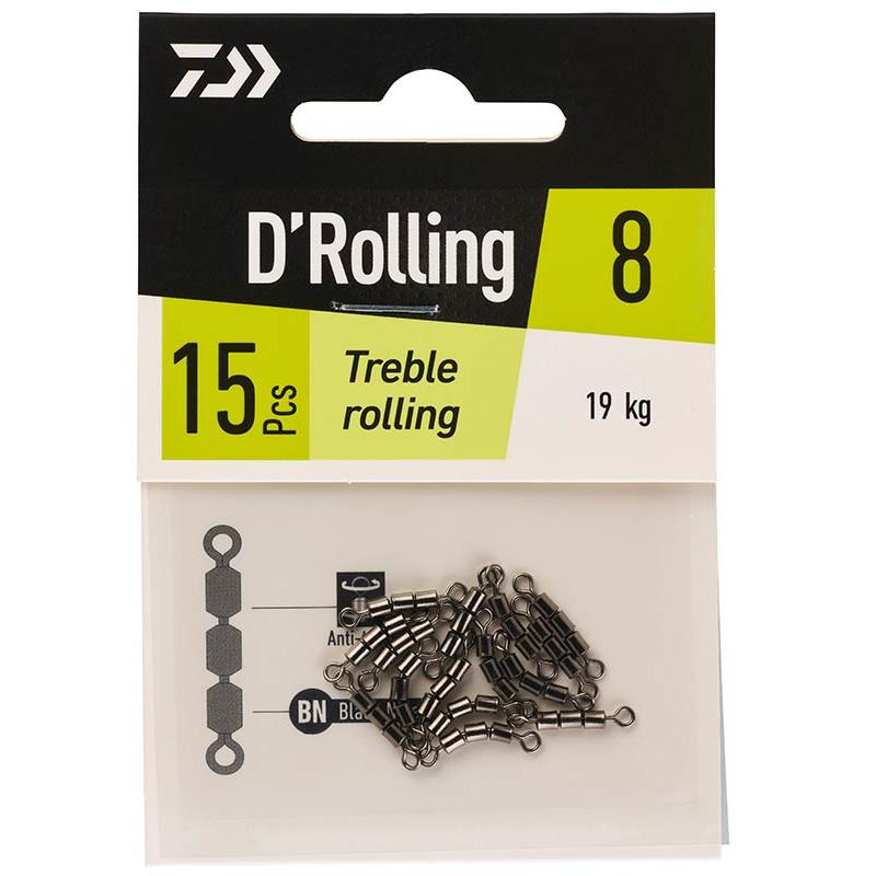 Émerillon Daiwa Emerillon Baril Triple D'rolling