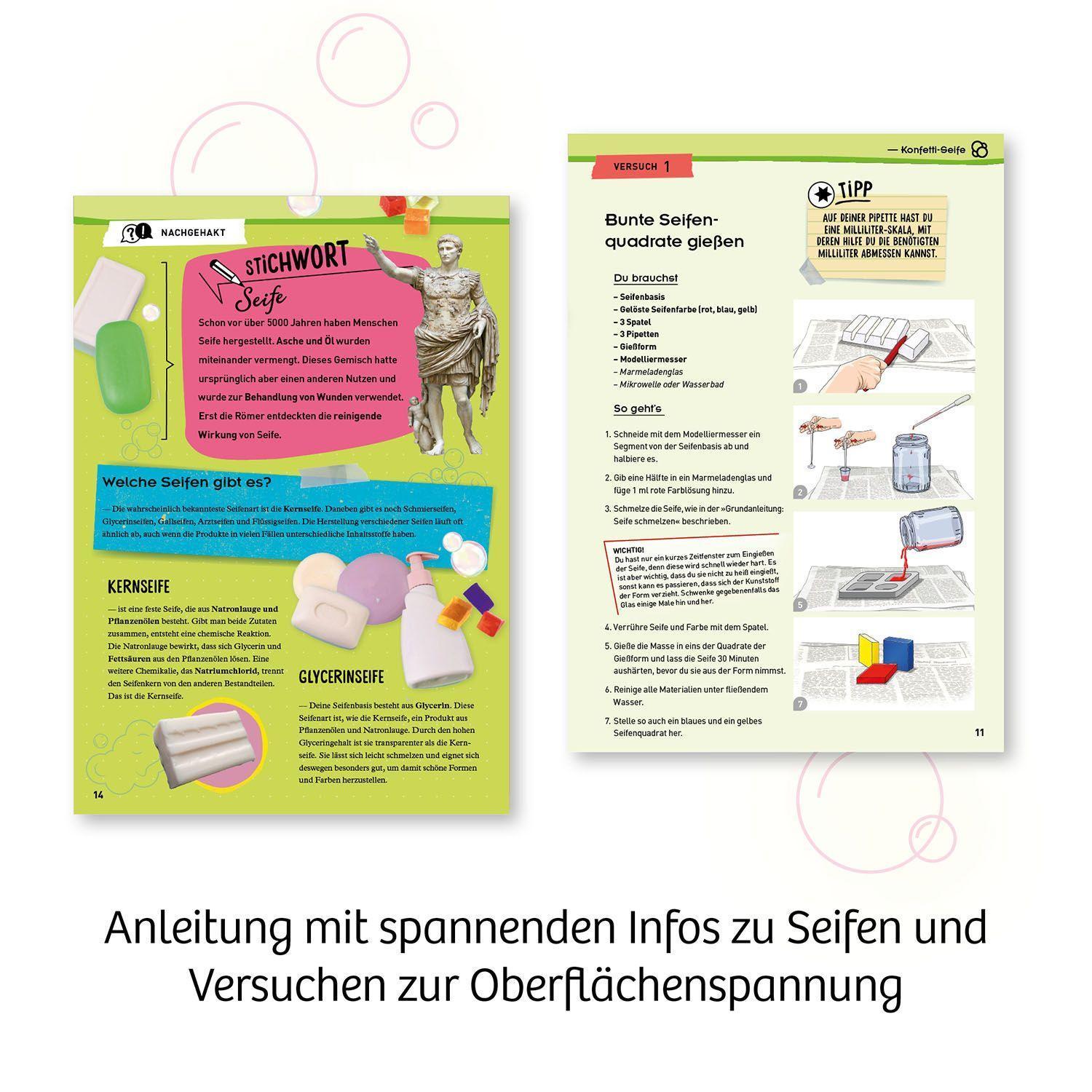 Kreativ-Experimentierset: Seifen-Atelier – Gestalte traumhafte Einzelstücke