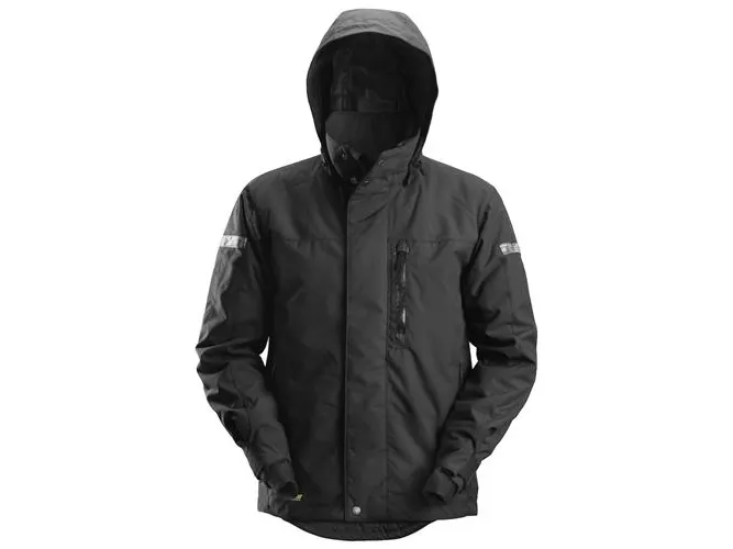 SNICKERS WORKWEAR 1102 AllroundWork, 37,5® vandtæt vinterjakke, sort, størrelse XL