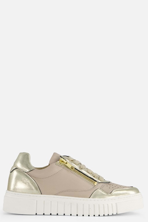 Aqa Sneakers taupe Leer
