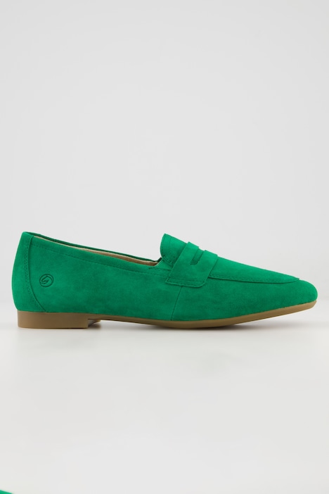 Remonte Suede-Loafer, Suede-Leder, Weite H