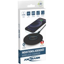 Chargeur à induction WiLine 15R, 15 watts, noir