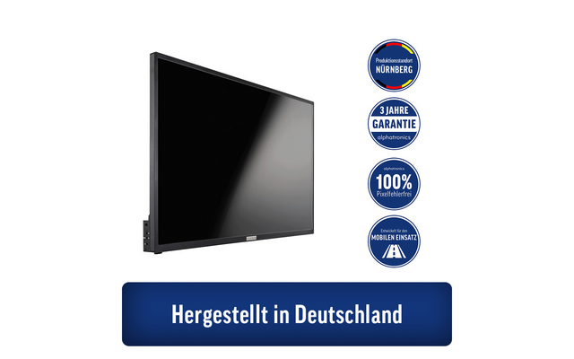 alphatronics Fernseher SL DW, 12V/24V Smart TV mit schlankem und fast rahmenlosem Design