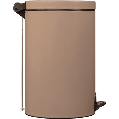 Poubelle à pédale 20 L Moka - Élora