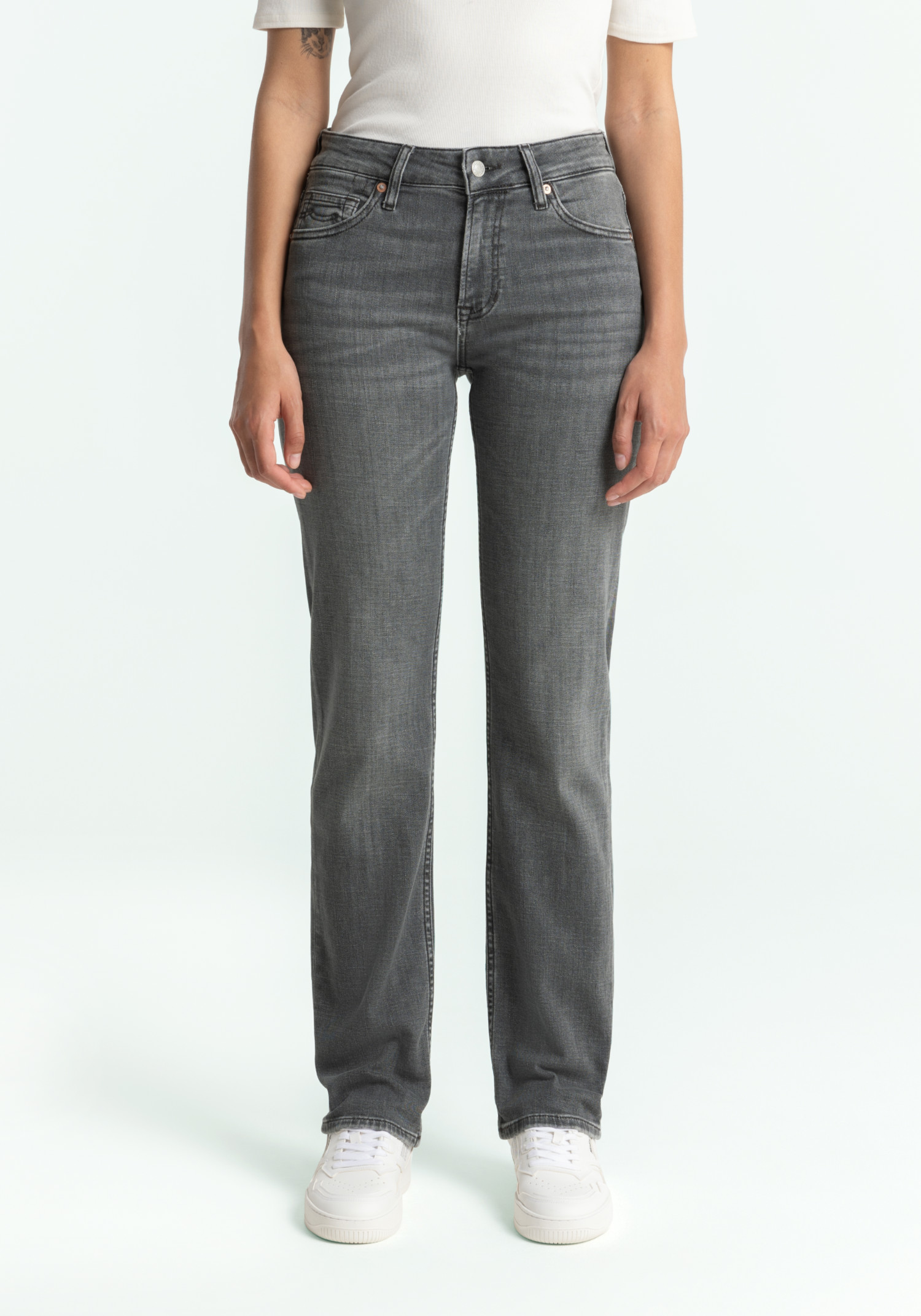 Kings Of Indigo Jeans Emiko Sophia Light Grey