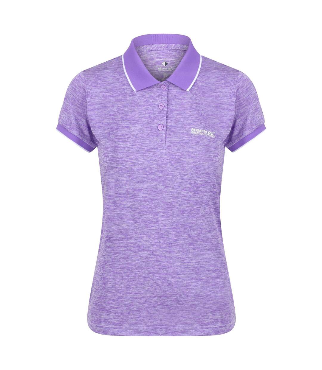 Regatta - Polo manches courtes REMEX - Femme (Violet clair) - UTRG4477