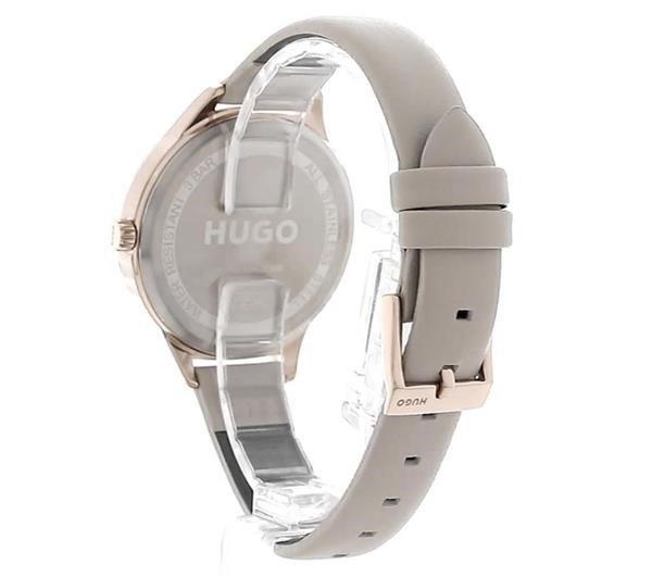 Hugo Flash Plated Stainless Steel Fashion Analogue Quartz Watch