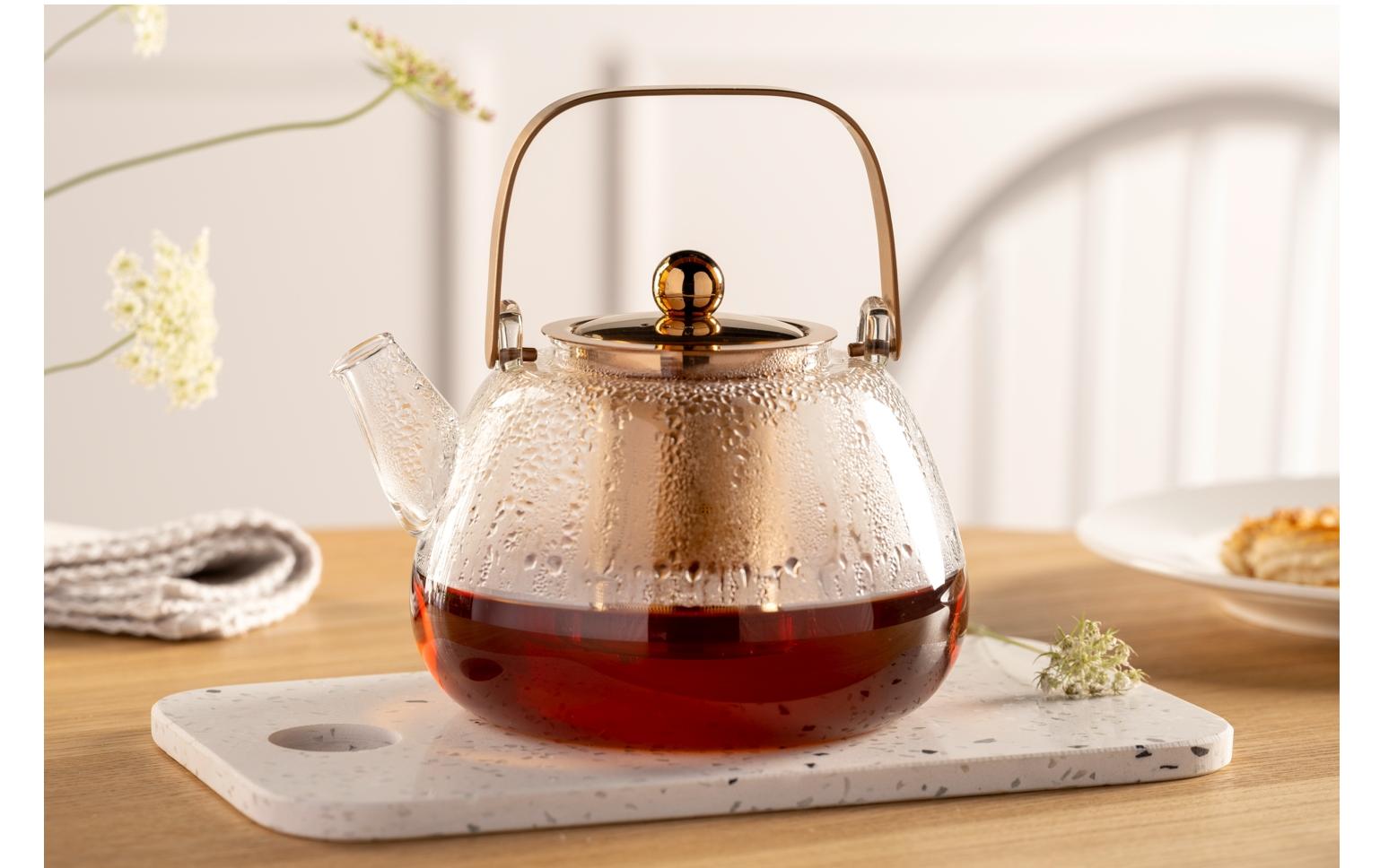 Teekanne Tè per te 1.2 l, TransparentTeebereiter