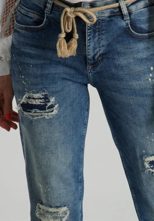 Para Mi Jeans Bobby destroy SS241.212186-D101