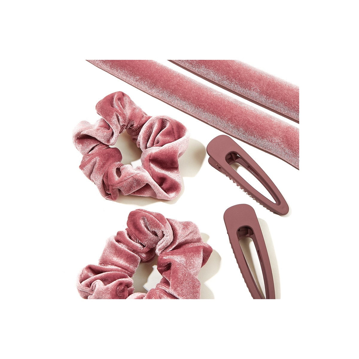 Hårruller Curlers Heatless Rosa