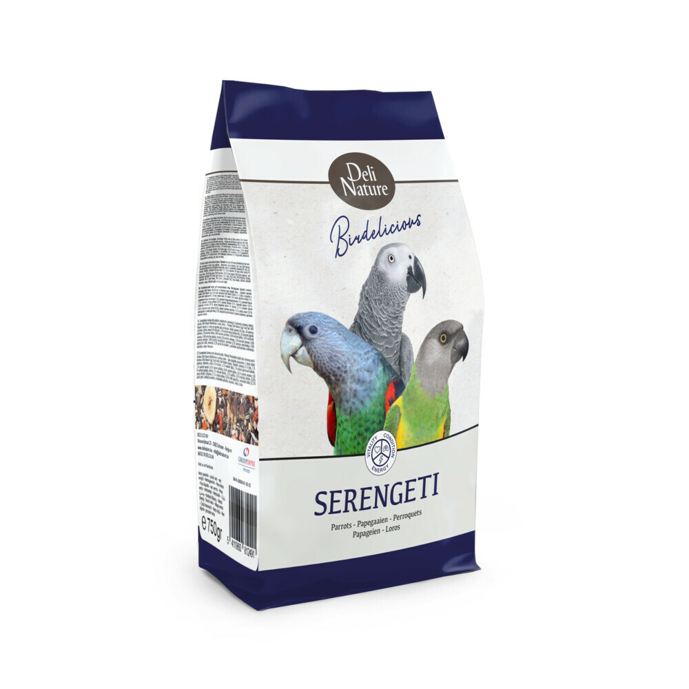 Deli Nature Birdelicious Papegaaien Serengeti 750 gr