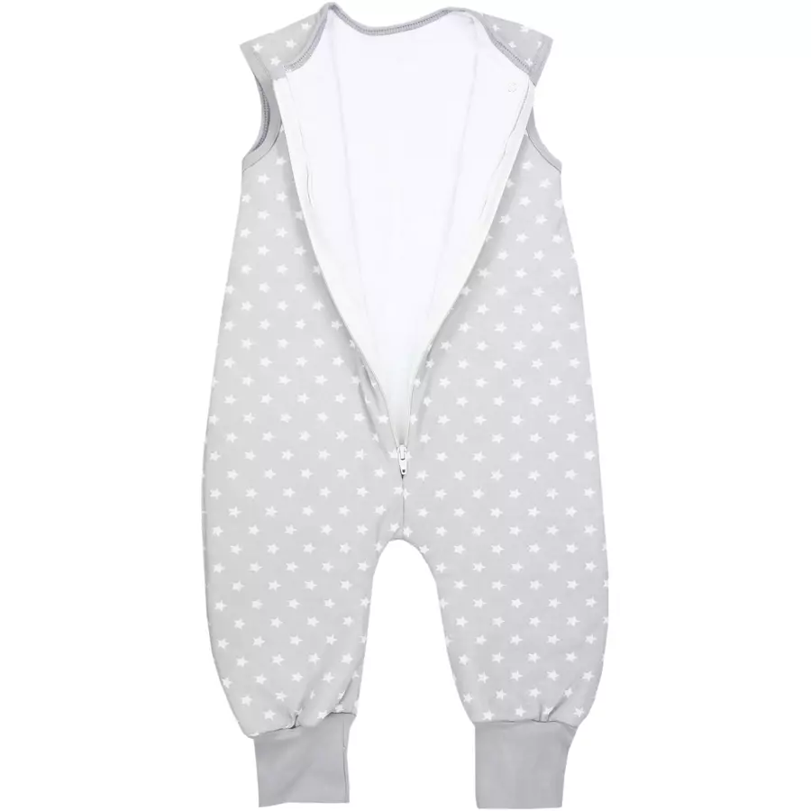 TupTam Baby  Winter Schlafsack mit Beinen 2,5 Tog hellgrau
