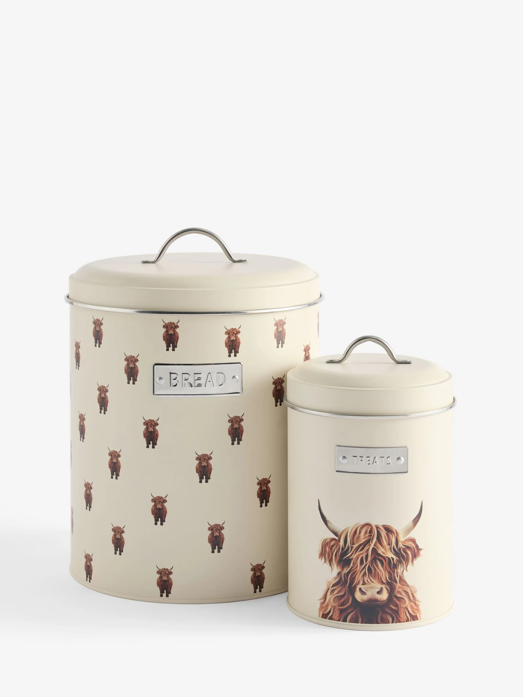 Set of 2 Bread bin and Treat Storage Jars