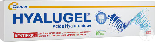 Hyalugel Dentifrice À L'Acide Hyaluronique Tube 75ml