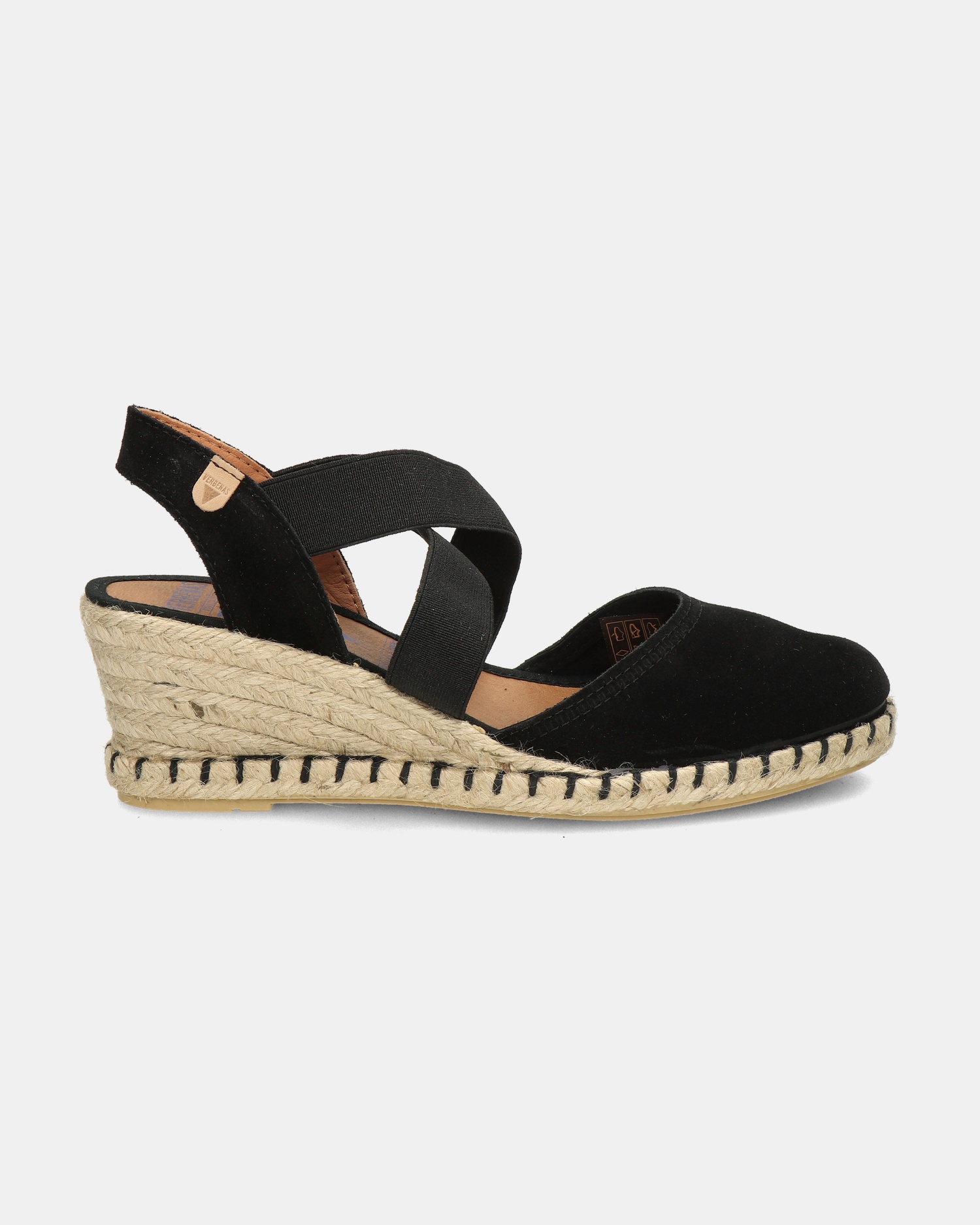 Verbenas Mila Espadrilles  - zwart
