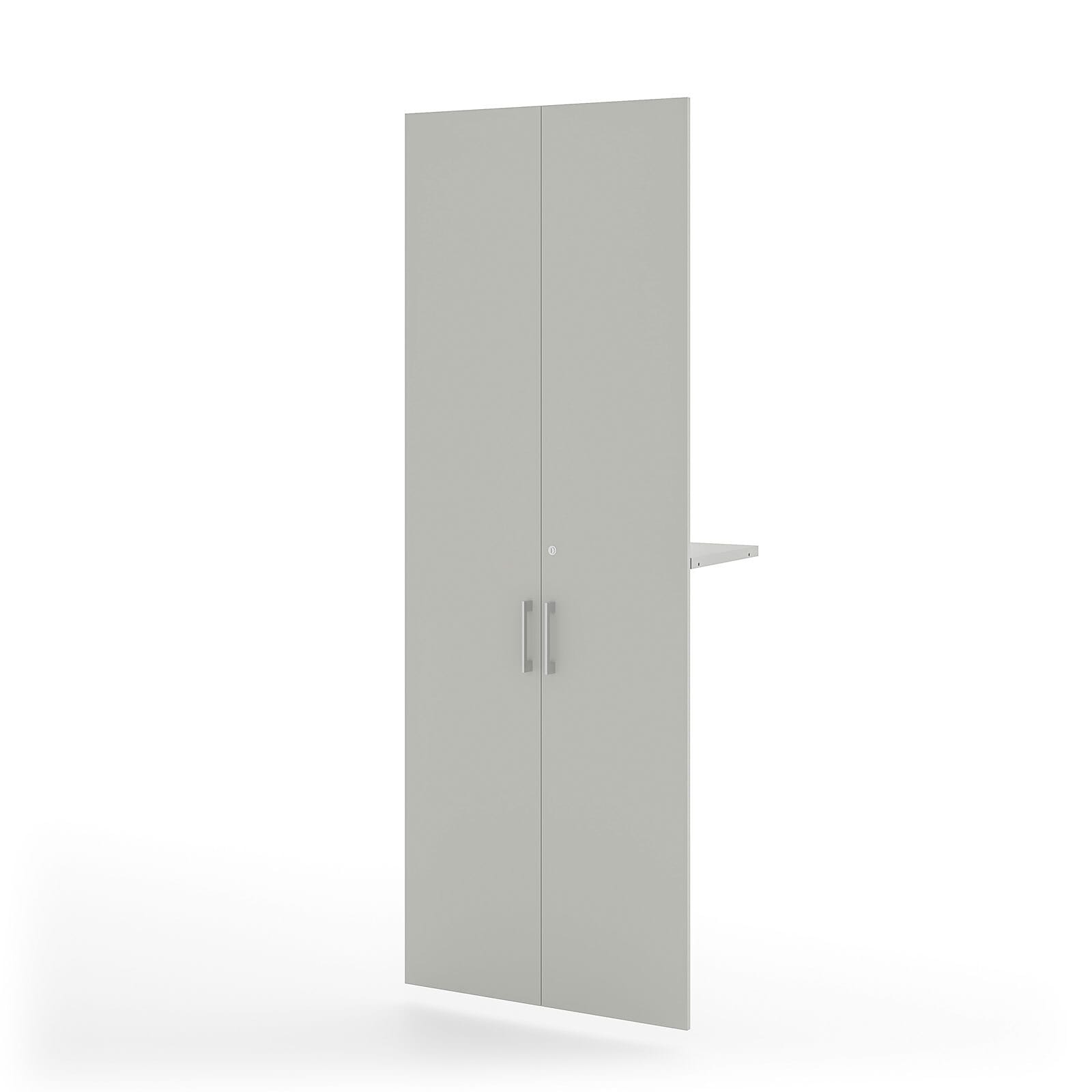 Türfront Project 2er Set 77 x 211 cm grau