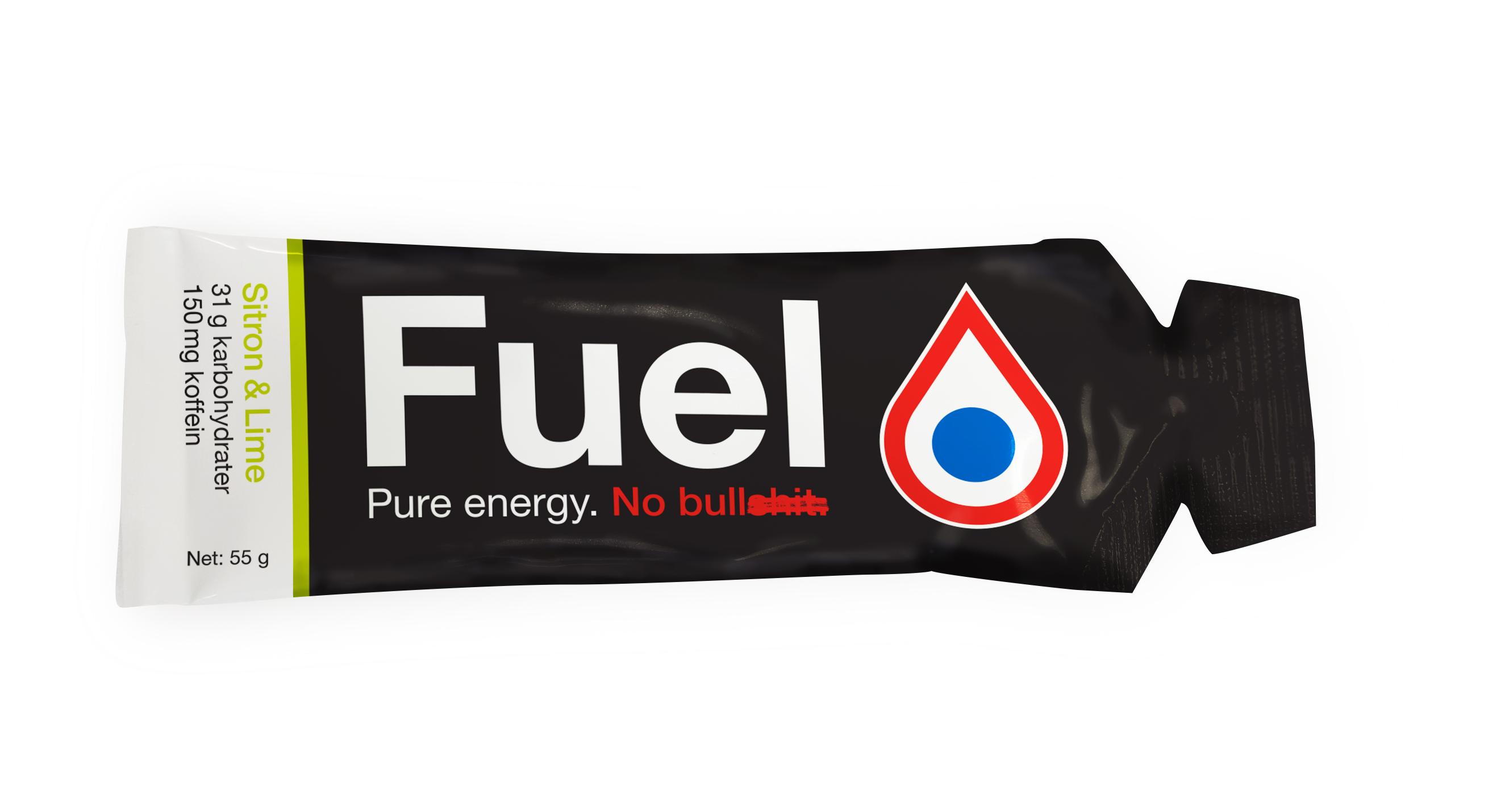 Fuel Of Norway EnergiGel+ 55g Sitron/Lime