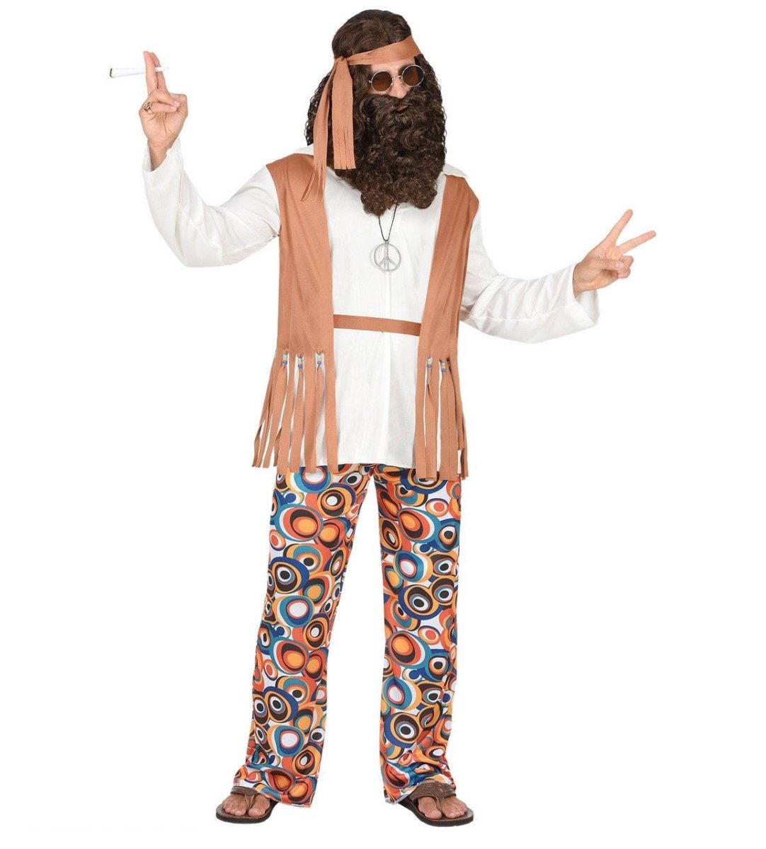 Hippie 60S Kostuum Heren