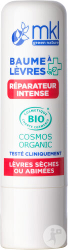 MKL Green Nature Baume À Lèvres Bio Réparateur Intense Lèvres Sèches Ou Abîmés Stick Bio 4g