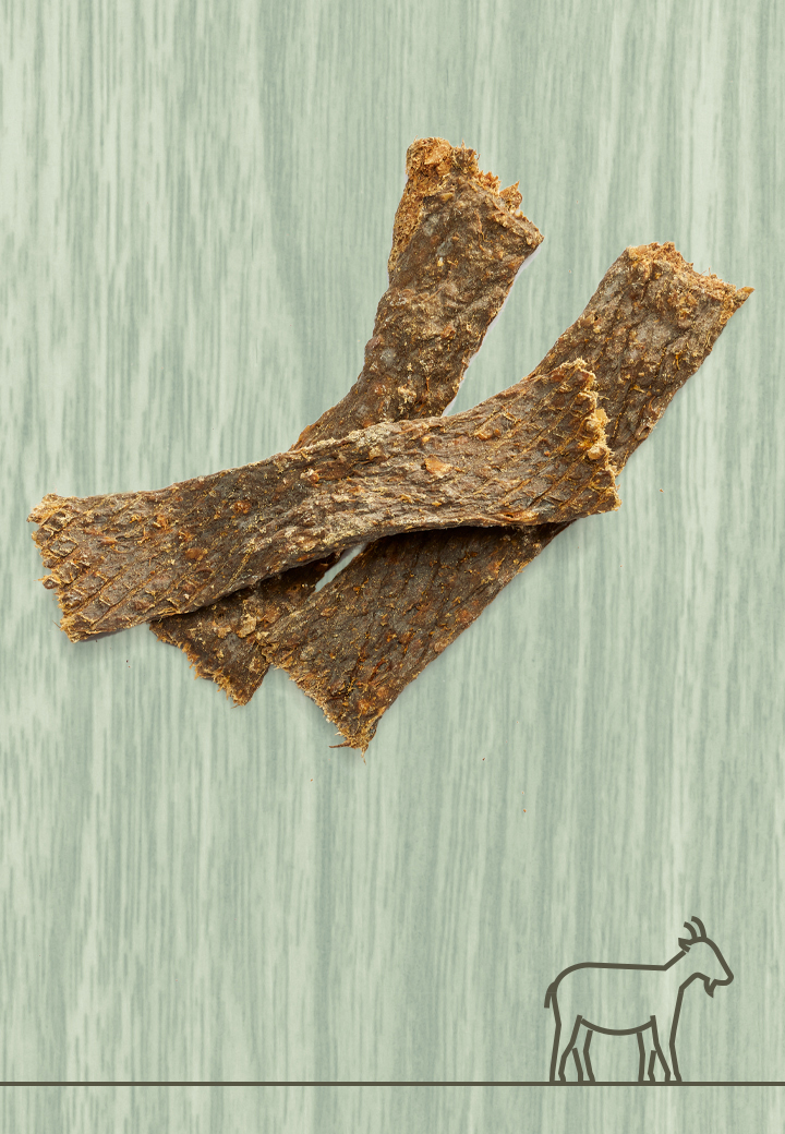 Kaustreifen Ziege, 100g | 200g