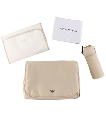 Emporio Armani Wickeltasche - Beige