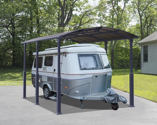Palram enkele carport – Canopia Alpine 5000 359 x 507 cm antraciet