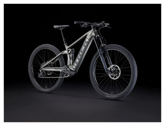VTT Électrique Tout-Suspendu Trek Rail 5 Shimano Deore 12V 625 Wh 29'' Gris Mercure
