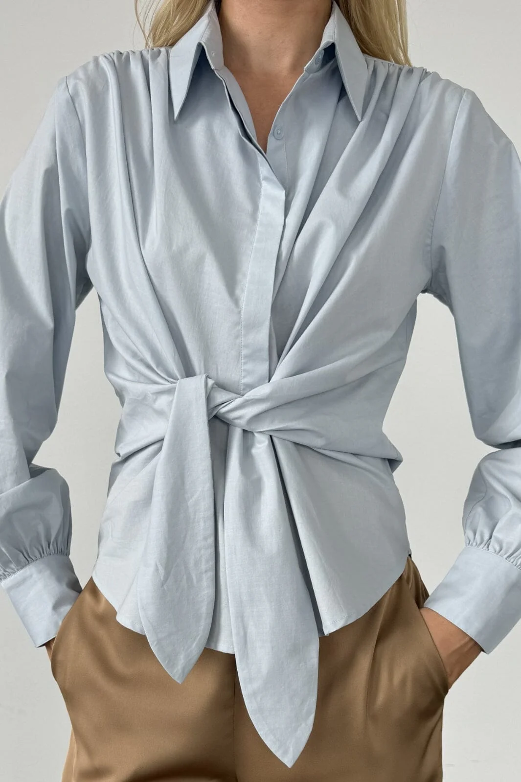Karmamia Lee Shirt powder blue