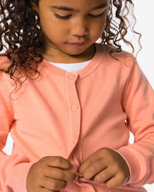 cardigan enfant  rose