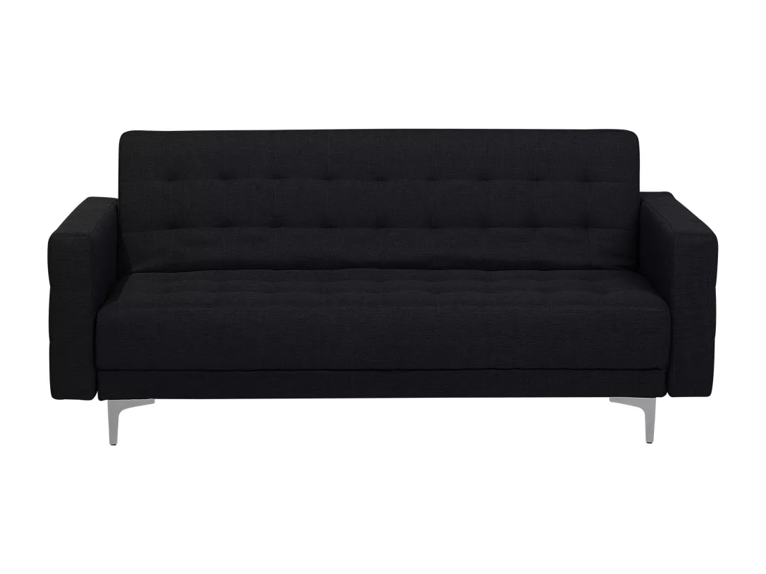 Ensemble canapé et fauteuils en tissu gris graphite 5 places ABERDEEN
