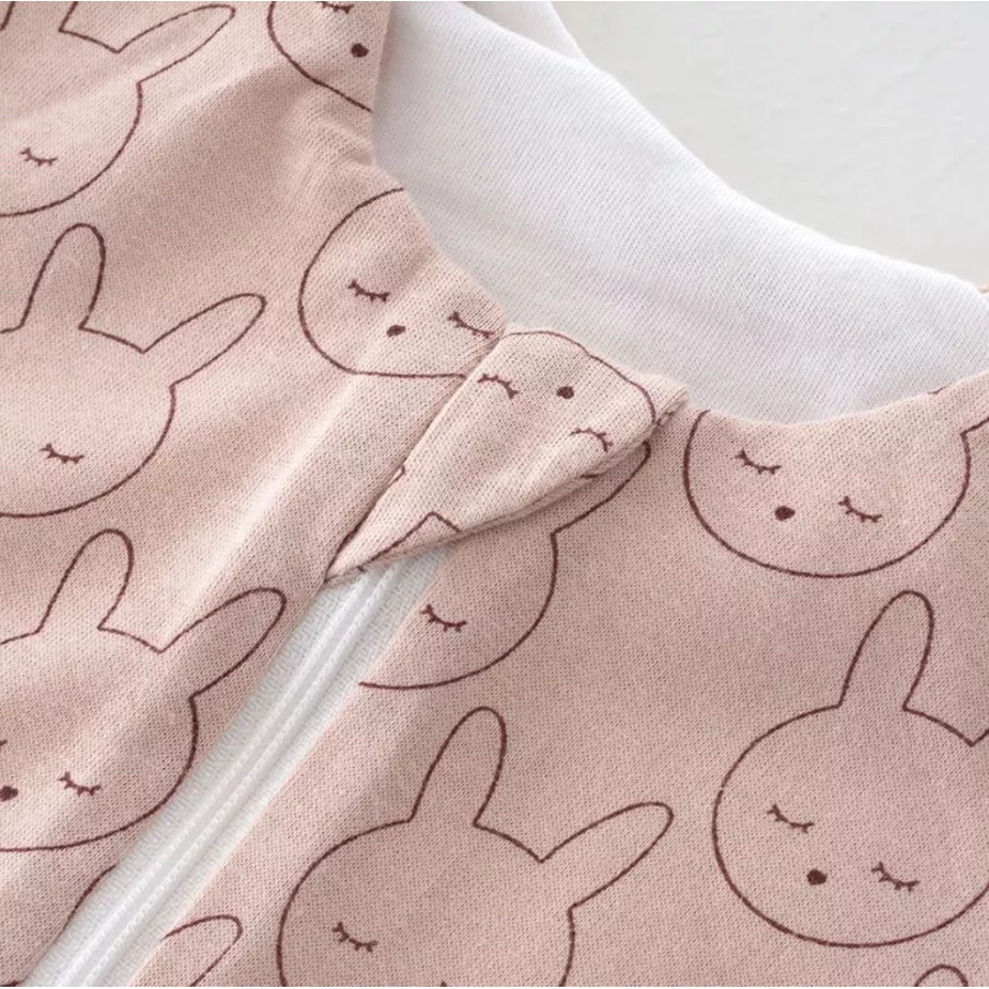 Träumeland Sommerschlafsack Liebmich Kuschelhase beige
