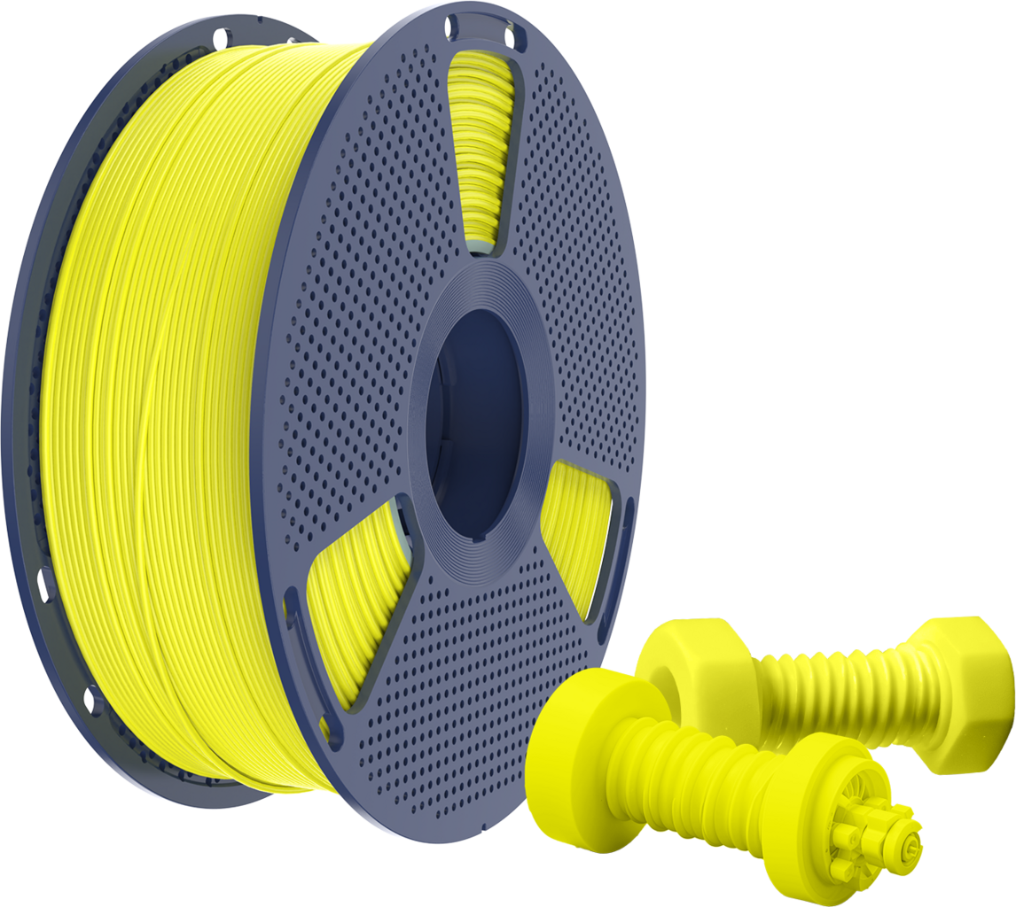 SUNLU  High-Speed ABS Yellow, 1,75 mm / 1000 g    ABS Filament für High Speed Druck mit bis zu 350 mm/s in Yellow