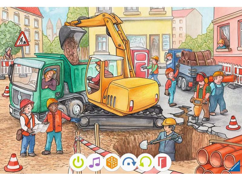 tiptoi Puzzle Baustelle Das tiptoi Puzzle für kleine Entdecker