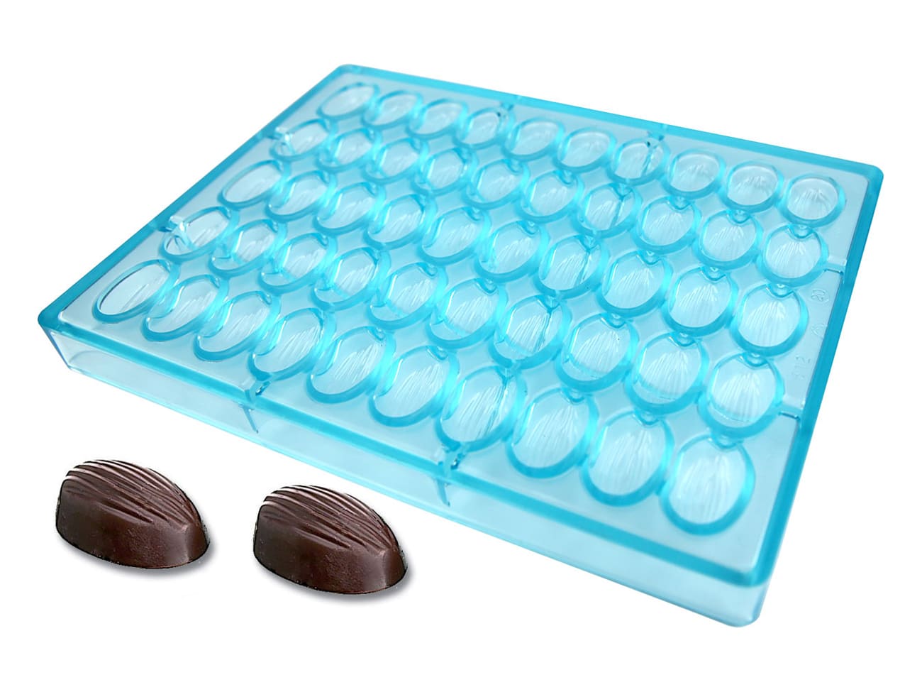 Moule chocolat - 50 demi-noix