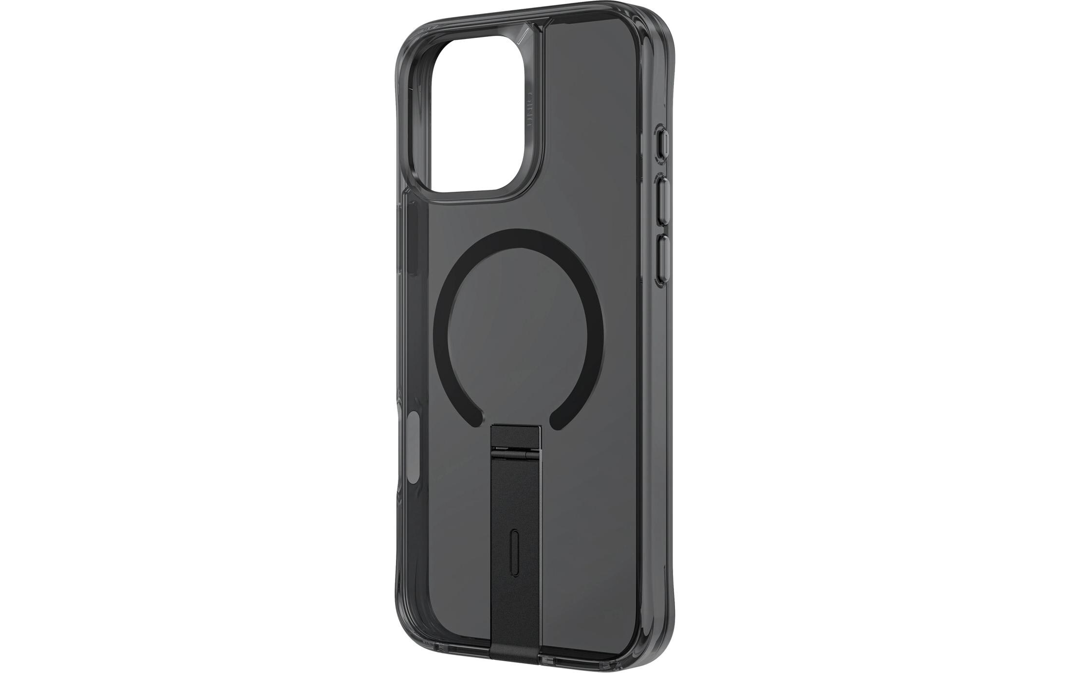 Back Cover Eleva Hybrid iPhone 16 Pro SchwarzMagSafe-kompatible Schutzhülle für das Apple iPhone 16 Pro