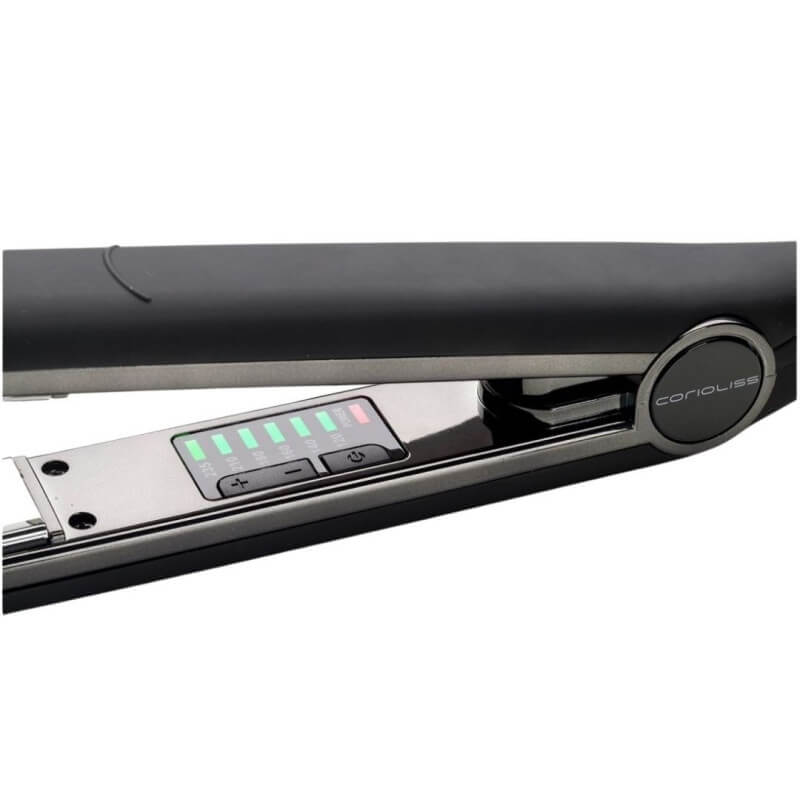 Lisseur C1 digital black soft touch Chrome Corioliss