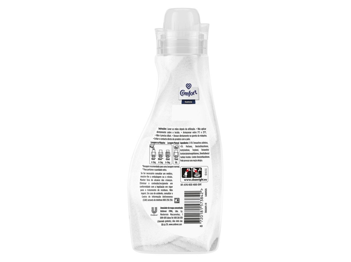AMACIADOR CONCENTRADO COMFORT ESSÊNCIA PURE 38D
