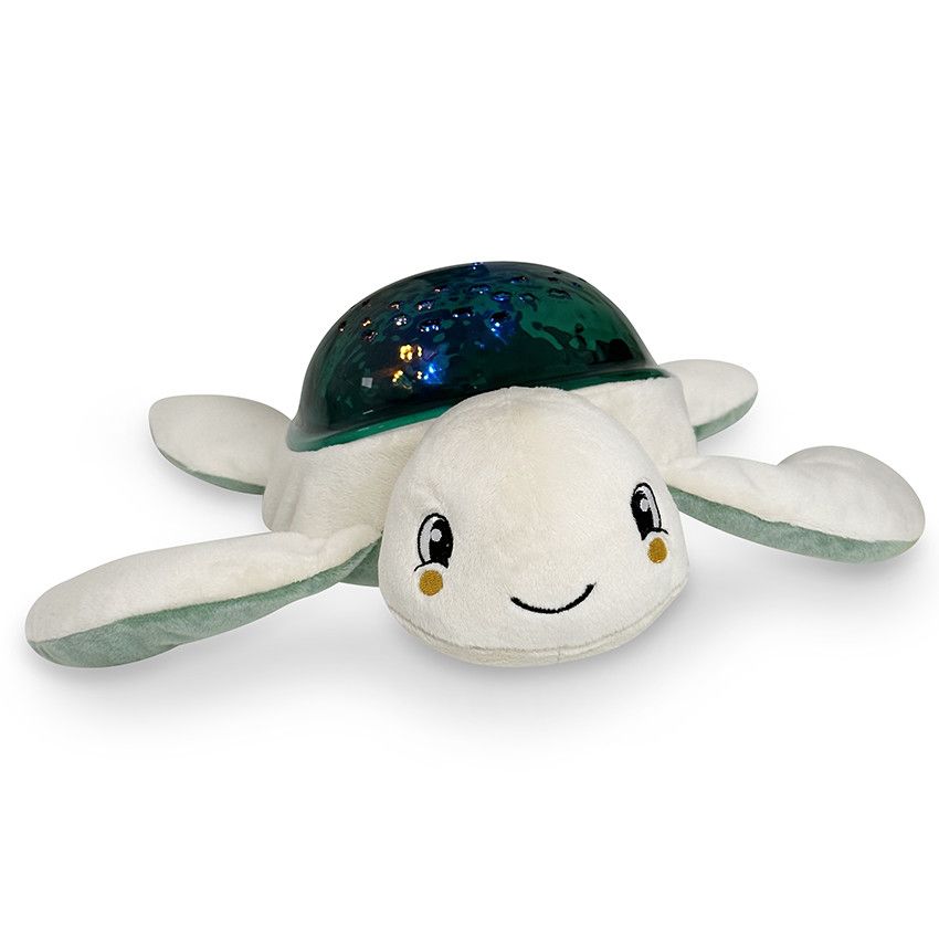 Peluche veilleuse 2 en 1 Manu la tortue - Ecru