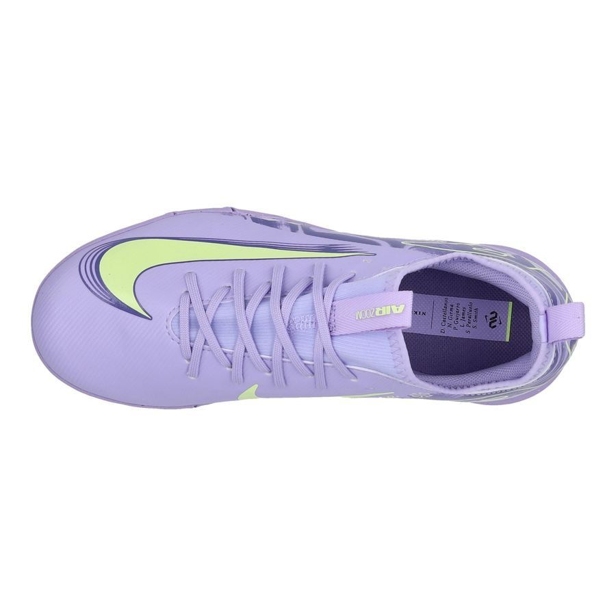 Nike Air Zoom Mercurial Vapor 16 Academy TF United - Purple Agate/Jaune Fluo Enfant