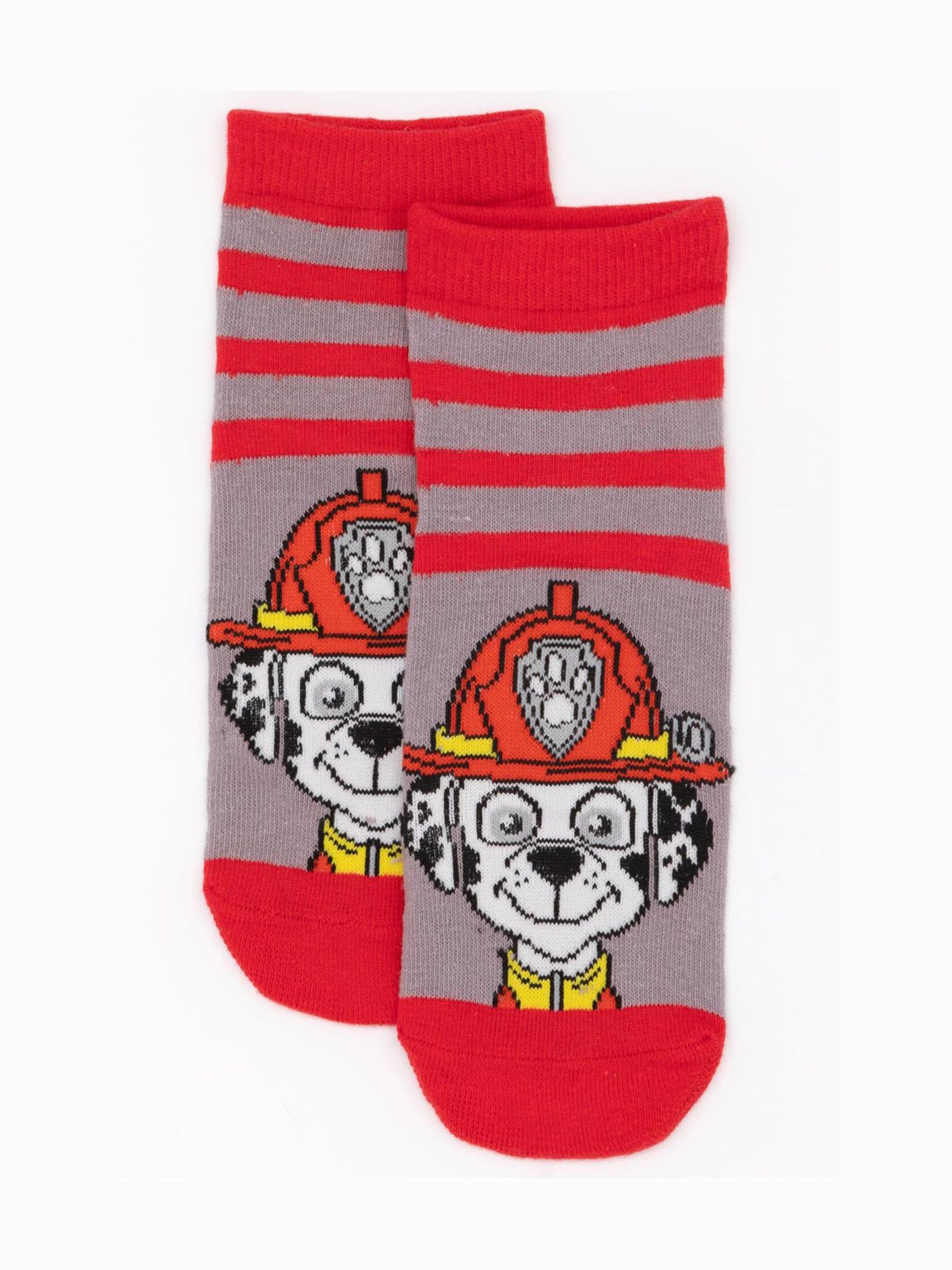 Vanilla Underground Paw Patrol set van 5 paar meerkleurige jongenssokken metCharacter gezicht