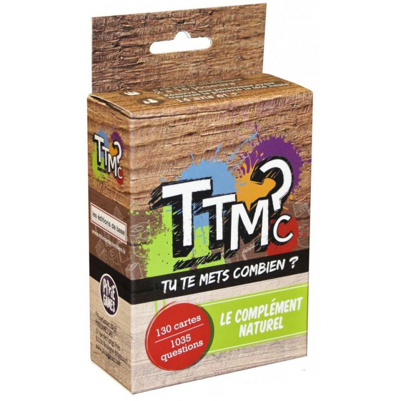 Tu te mets combien ? Extension Le complément naturel