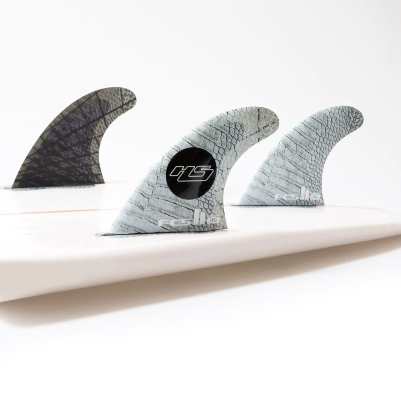 Ailerons FCS II Hayden Shapes PC Carbon TRI-QUAD FINS - The Corner Shop